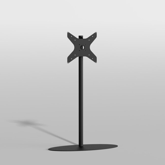 Vloerstandaard ORBIT zwart 150 cm VESA 400x400
