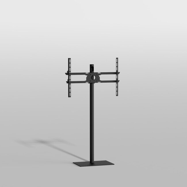 Vloerstandaard TILE zwart  120 cm VESA 600x400