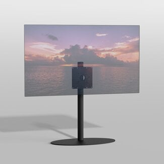 Cavus Vloerstandaard ELLIPS zwart 80 cm VESA 200x200