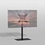 Vloerstandaard SQUARE zwart 100 cm VESA 400x400