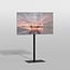 Vloerstandaard SQUARE zwart 120 cm VESA 400x300