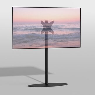 Cavus Vloerstandaard ORBIT zwart 150 cm VESA 300x300