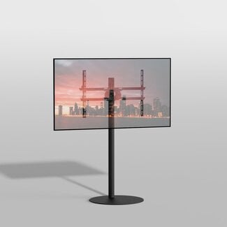 Cavus Vloerstandaard SPHERE zwart 120 cm VESA 600x400