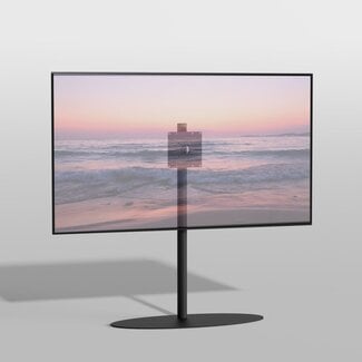 Cavus Vloerstandaard ORBIT zwart 120 cm VESA 200x200