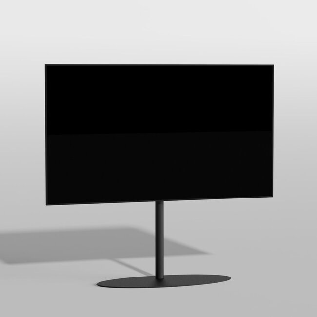 Vloerstandaard ORBIT zwart 120 cm VESA 200x200