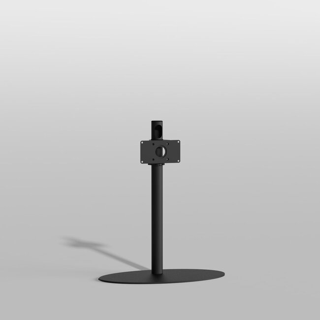 Vloerstandaard ELLIPS zwart 80 cm VESA 200x100