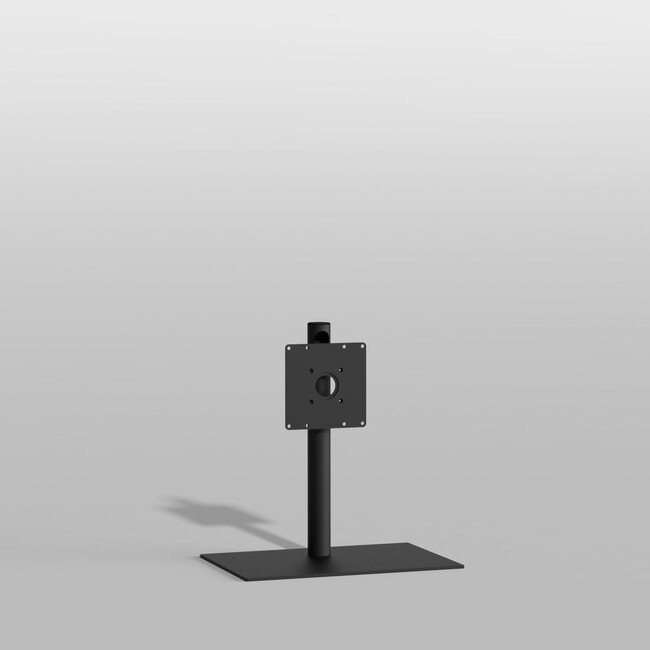 Vloerstandaard SQUARE zwart 60 cm VESA 200x200