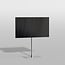 Vloerstandaard SQUARE rvs 120 cm VESA 100x100