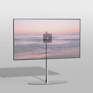 Cavus Vloerstandaard ORBIT rvs 120 cm VESA 200x200