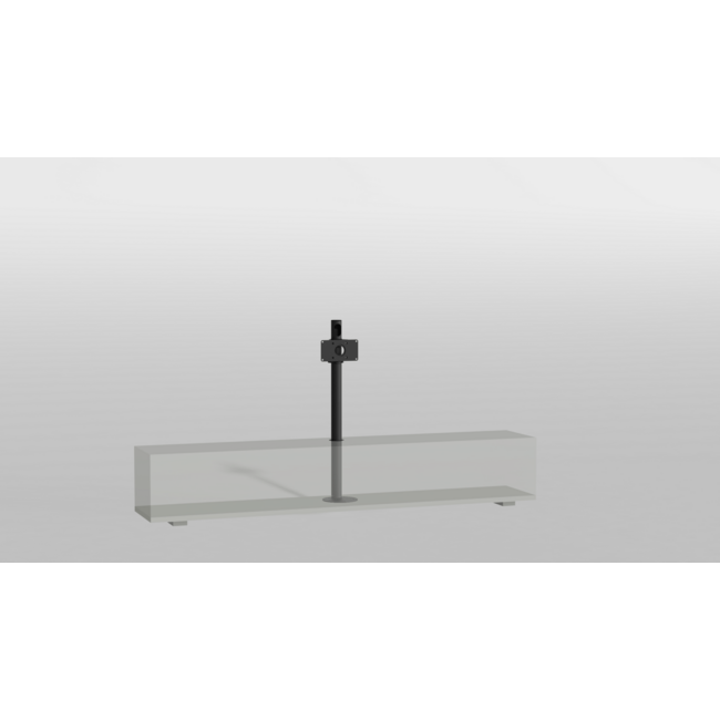 Standaard voor meubel MOUNT zwart 150 cm VESA 200x100