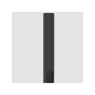 Cavus Kolom 120cm - 50mm zwart staal