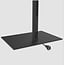 Vloerstandaard SQUARE zwart 60 cm VESA 100x100