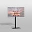 Vloerstandaard SQUARE zwart 120 cm VESA 400x400