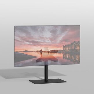 Cavus Vloerstandaard SQUARE zwart 60 cm VESA 400x200