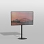 Vloerstandaard GATE zwart  100 cm VESA 400x400