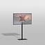 Vloerstandaard TILE zwart  120 cm VESA 300x300