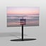 Vloerstandaard ORBIT zwart 80 cm VESA 200x200