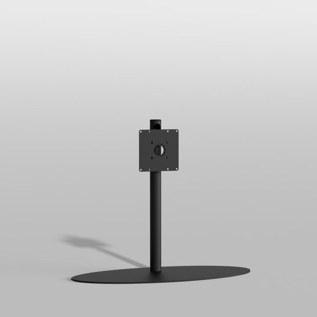 Vloerstandaard ORBIT zwart 80 cm VESA 200x200