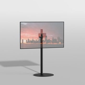 Cavus Vloerstandaard SPHERE zwart 120 cm VESA 200x100