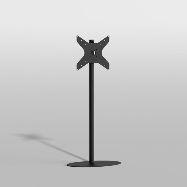 Vloerstandaard ELLIPS zwart 150 cm VESA 400x400