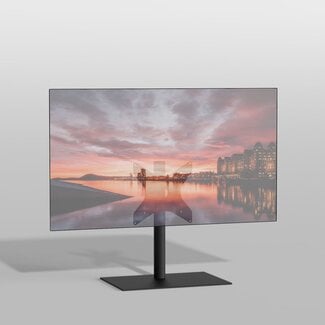 Cavus Vloerstandaard SQUARE zwart 60 cm VESA 300x300