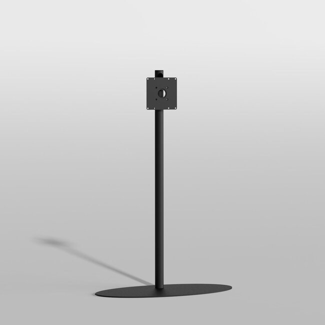 Vloerstandaard ORBIT zwart 150 cm VESA 200x200