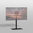 Vloerstandaard SQUARE zwart 100 cm VESA 200x200