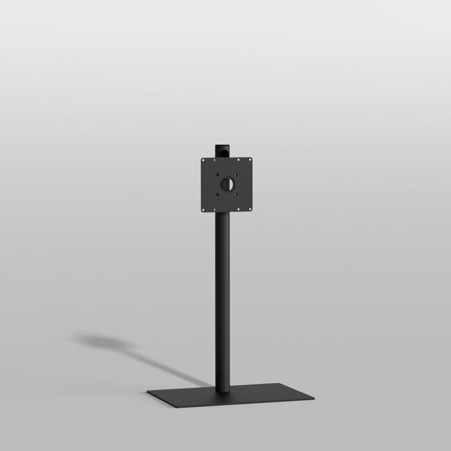 Vloerstandaard SQUARE zwart 100 cm VESA 200x200