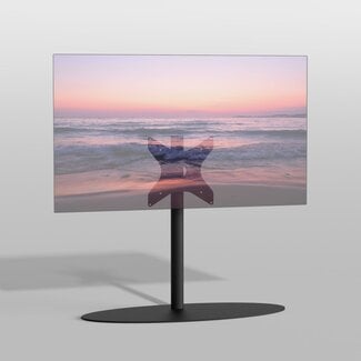 Cavus Vloerstandaard ORBIT zwart 80 cm VESA 300x300