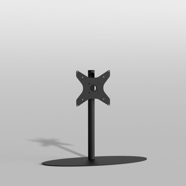 Vloerstandaard ORBIT zwart 80 cm VESA 300x300