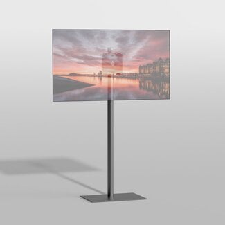Cavus Vloerstandaard SQUARE zwart 150 cm VESA 200x200
