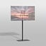 Vloerstandaard SQUARE zwart 150 cm VESA 200x200