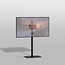 Vloerstandaard TILE zwart  100 cm VESA 200x100