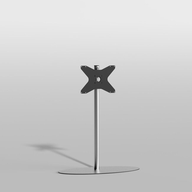 Vloerstandaard ORBIT rvs 120 cm VESA 400x300
