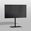 Vloerstandaard SQUARE zwart 80 cm VESA 100x100