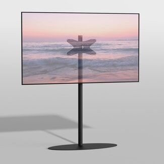 Cavus Vloerstandaard ORBIT zwart 150 cm VESA 400x200