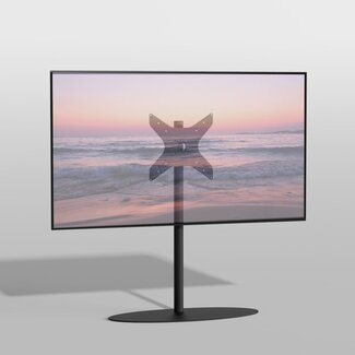 Cavus Vloerstandaard ORBIT zwart 120 cm VESA 400x400