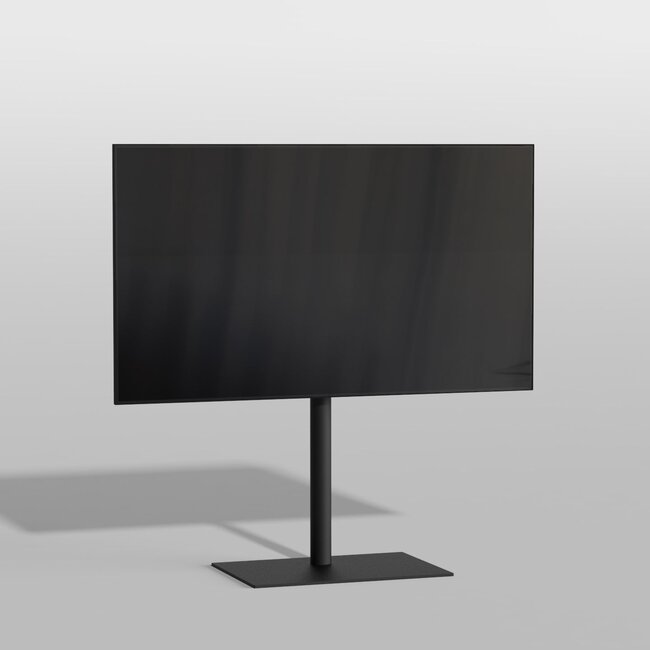 Vloerstandaard SQUARE zwart 100 cm VESA 100x100