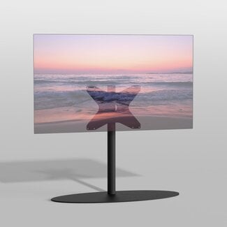 Cavus Vloerstandaard ORBIT zwart 80 cm VESA 400x300