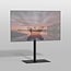 Vloerstandaard SQUARE zwart 80 cm VESA 400x300