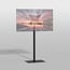 Vloerstandaard SQUARE zwart 150 cm VESA 400x300