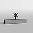 TV standaard SOLID zwart 80cm VESA 400x400