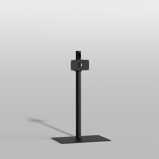 Vloerstandaard SQUARE zwart 100 cm VESA 200x100