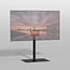 Vloerstandaard SQUARE zwart 80 cm VESA 200x100