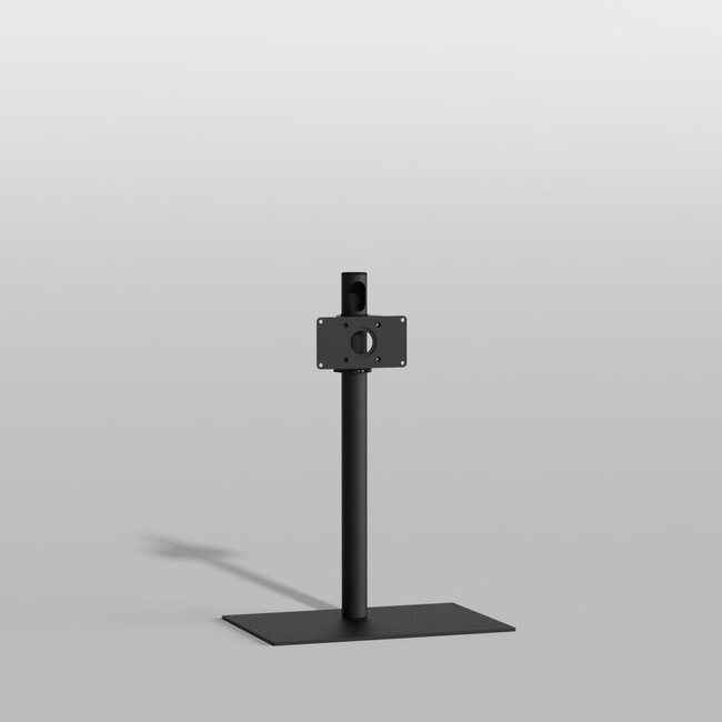 Vloerstandaard SQUARE zwart 80 cm VESA 200x100