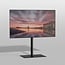 Vloerstandaard SQUARE zwart 80 cm VESA 200x100