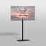 Vloerstandaard SQUARE zwart 150 cm VESA 400x400