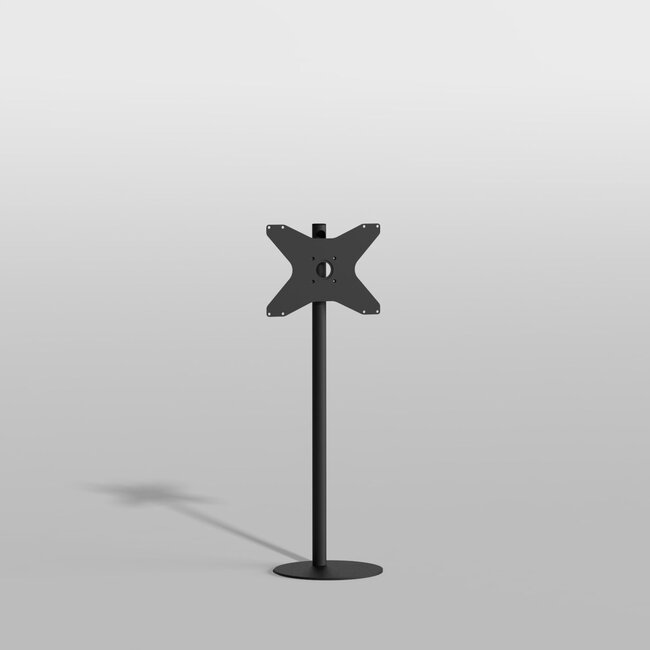 Vloerstandaard GATE zwart  120 cm VESA 400x300