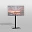Vloerstandaard SQUARE zwart 120 cm VESA 200x100