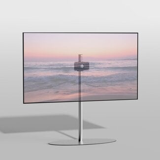Cavus Vloerstandaard ORBIT rvs 120 cm VESA 200x100